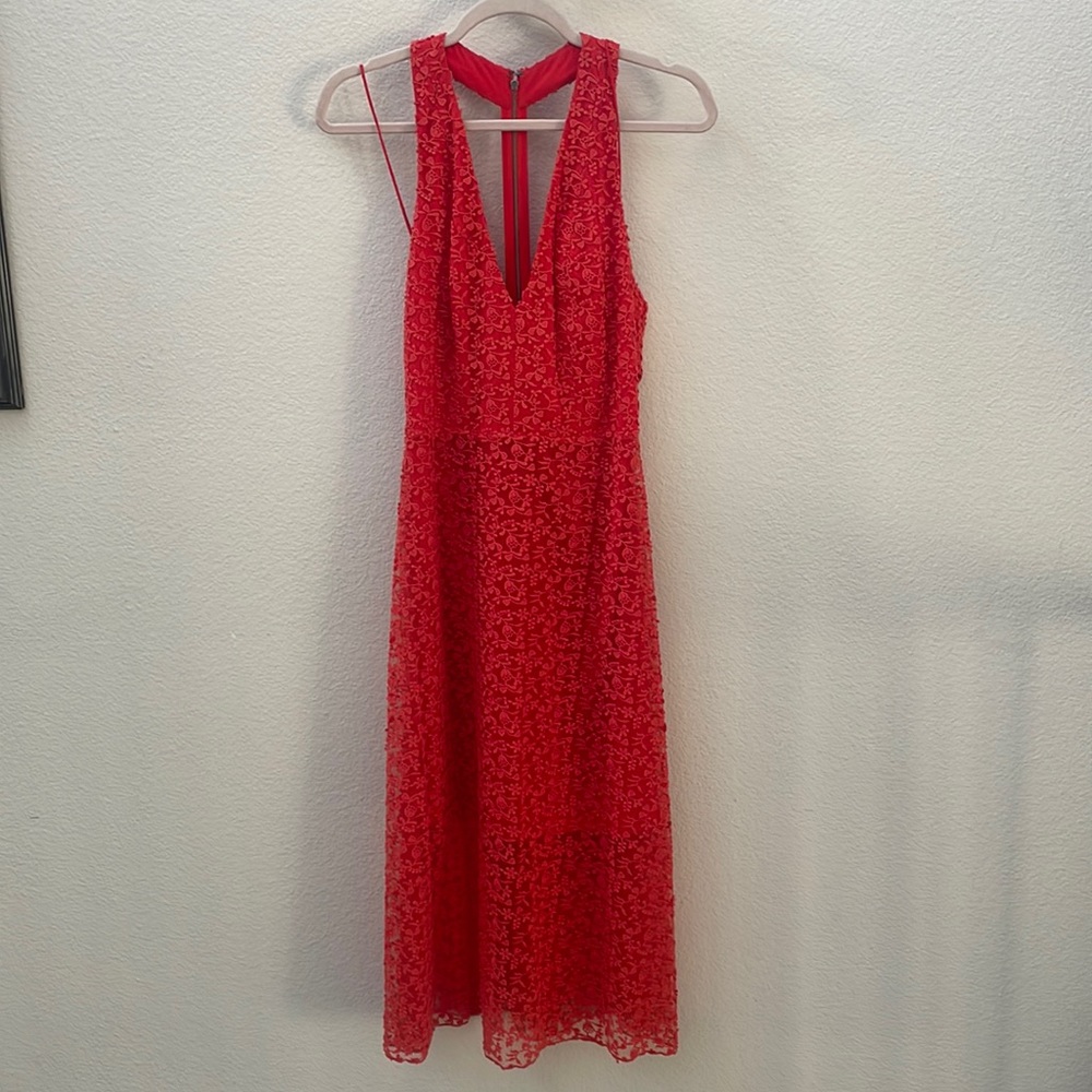 Alice + Olivia Cutout Halter Dress